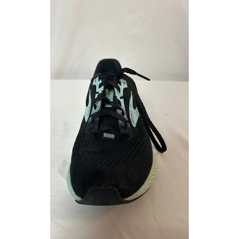Brooks Launch 8 Womens Running Shoes Black Mint Green Speed Neutral Size  7 - Picture 5 of 16